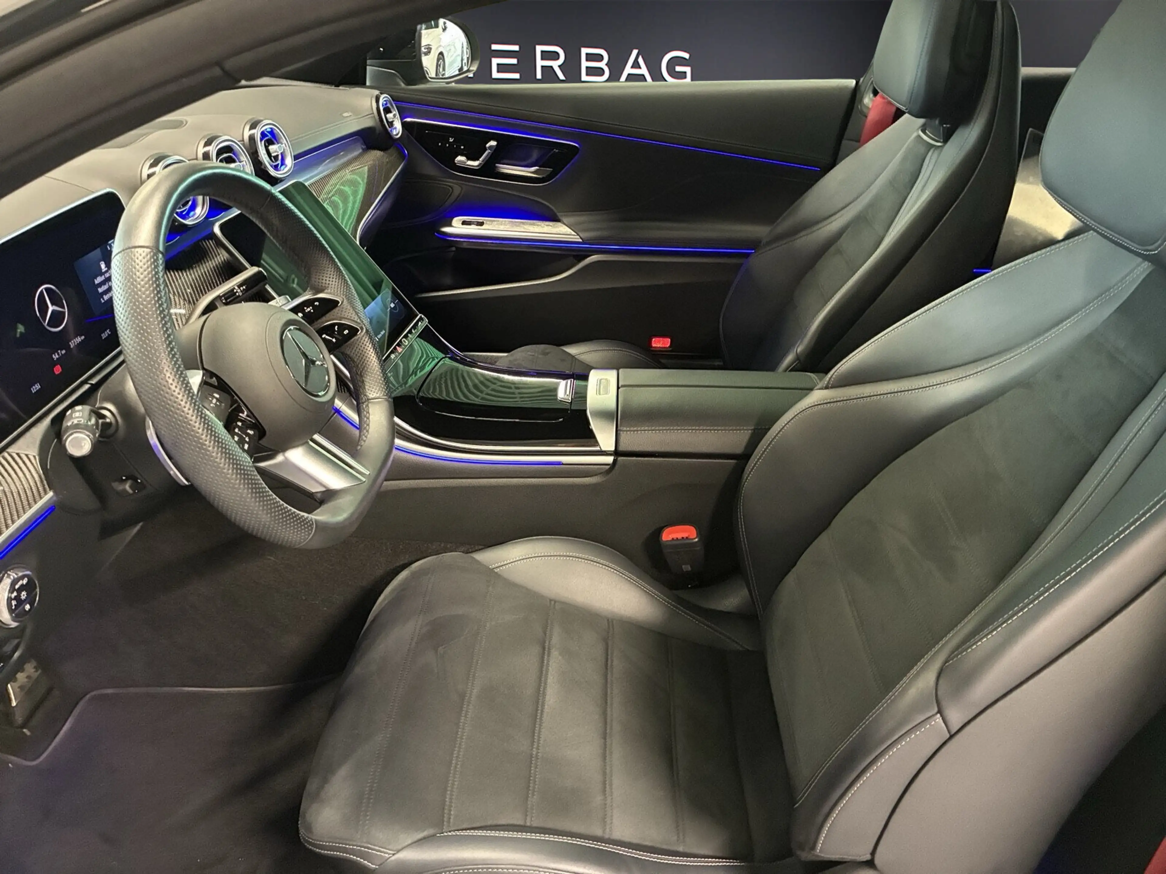 Mercedes-Benz CLE 220 CLE 220 d COUPE AMG-LINE PANO CARBON DISTRONIC MEMORY — photo 11