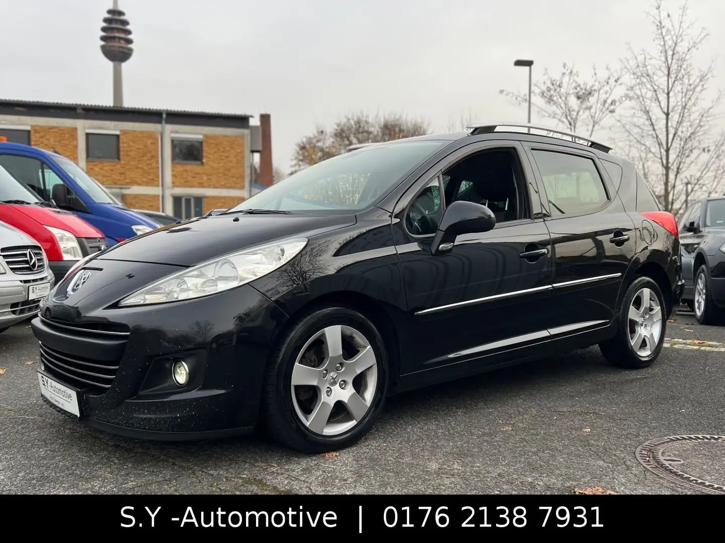 Peugeot 207 SW 1.6 HDI Premium|Klima|Panorama|PDC|SHZ Schwarz - 1