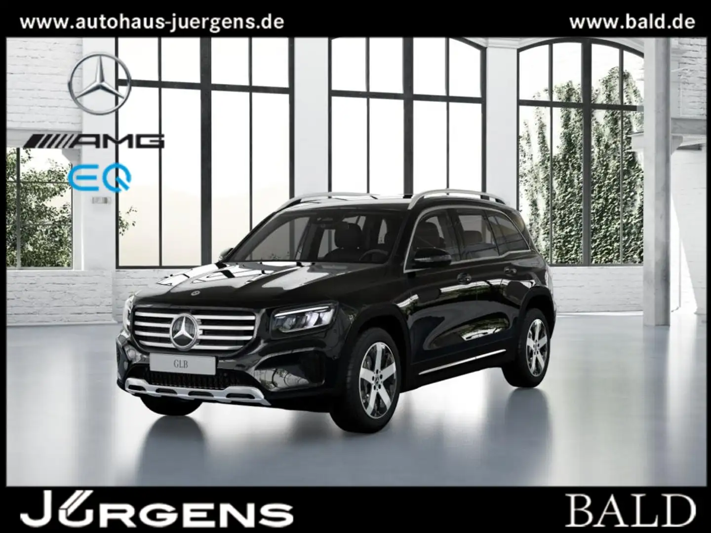 Mercedes-Benz GLB 250 4M Progressive/AHK/360/LED/Totw/Winter Schwarz - 1