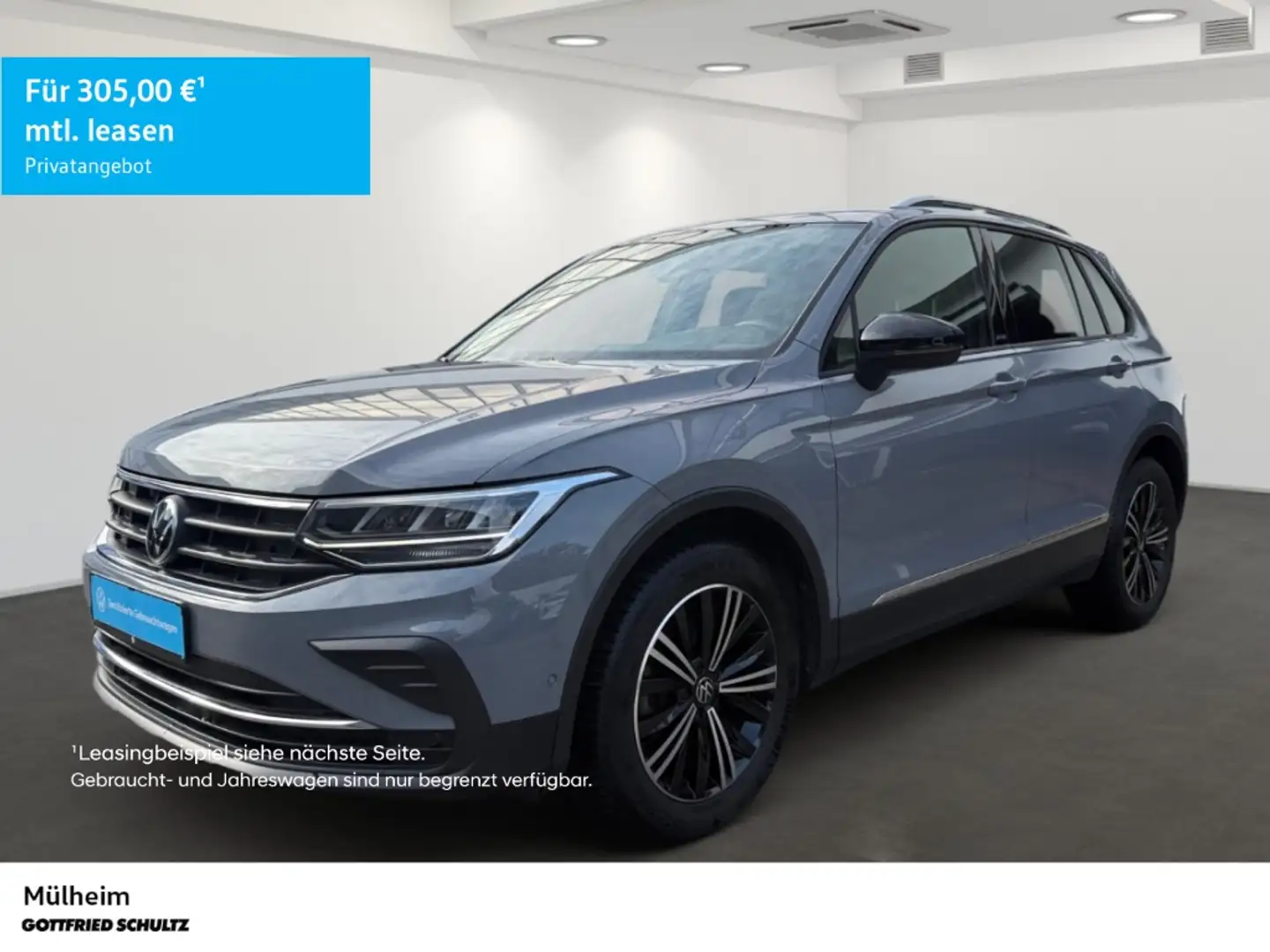 Volkswagen Tiguan Active 1.5 TSI LED NAVI AHK DAB Grau - 1