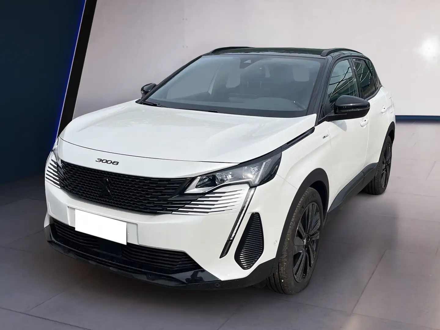 Peugeot 3008 II 2021 1.6 hybrid phev GT Pack 225cv e-eat8 Bianco - 2