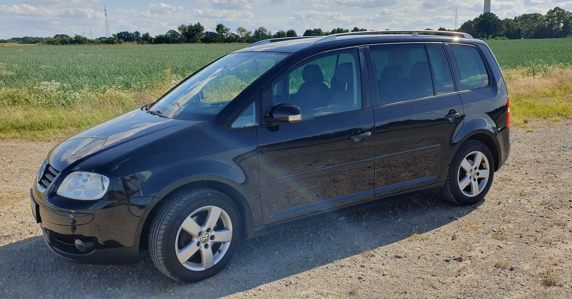 Volkswagen Touran Highline Noir - 1