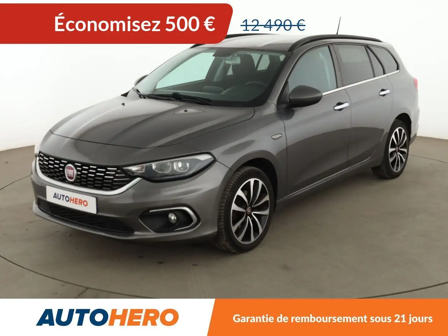 Fiat Tipo SW 1.6 MultiJet Lounge Gris - 1