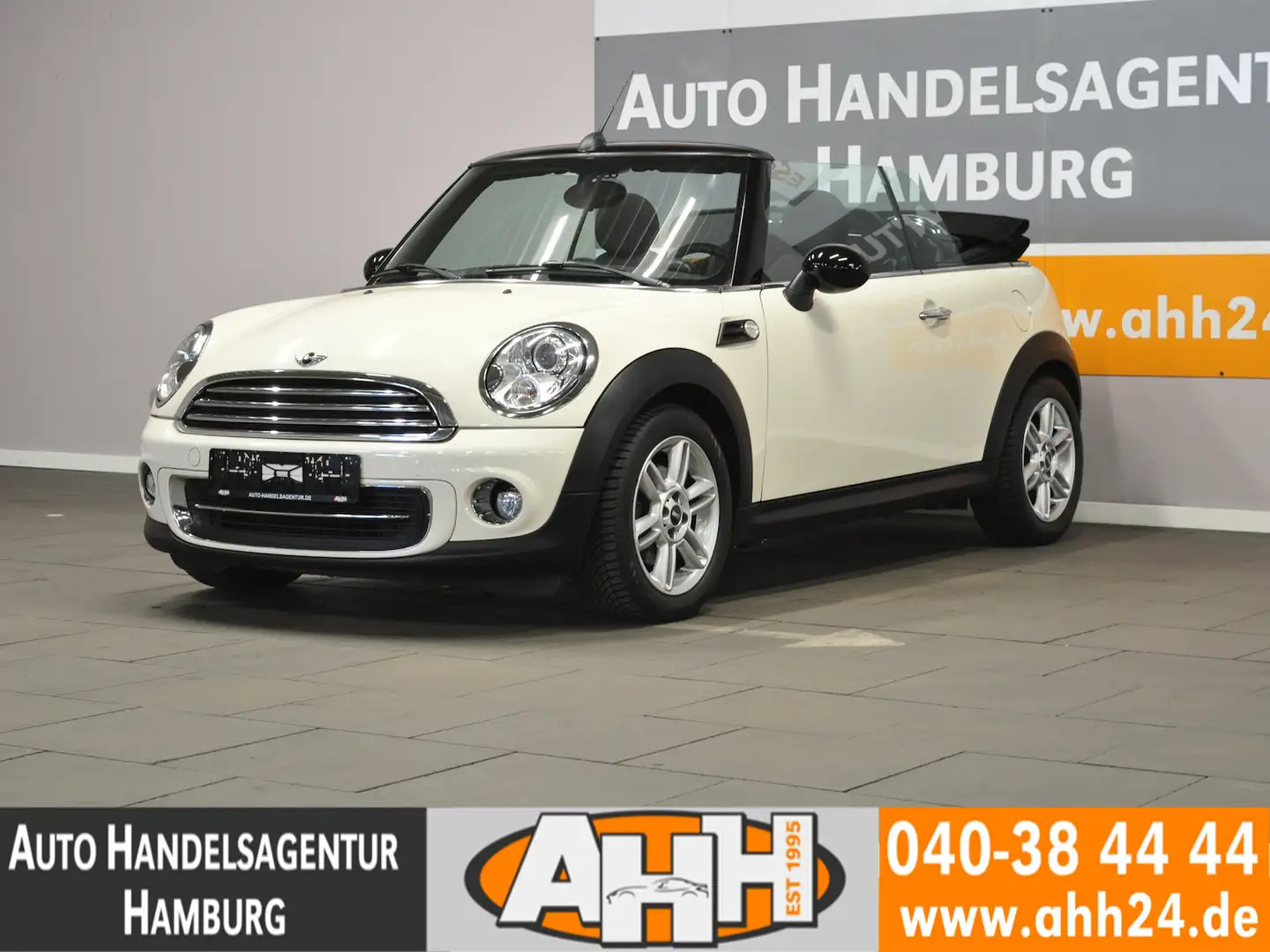 MINI Cooper Cabrio CHILI XENON|NAVI|PDC|ALARM|SITZHZG Weiß - 1