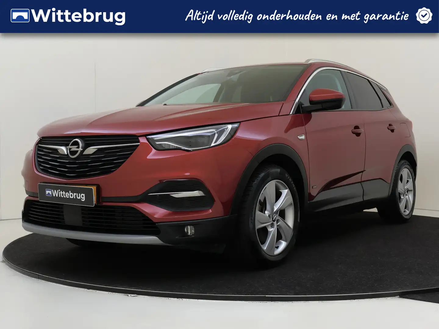 Opel Grandland X 1.6 Turbo Hybrid Business Edition | SUV | Achterui Rood - 1