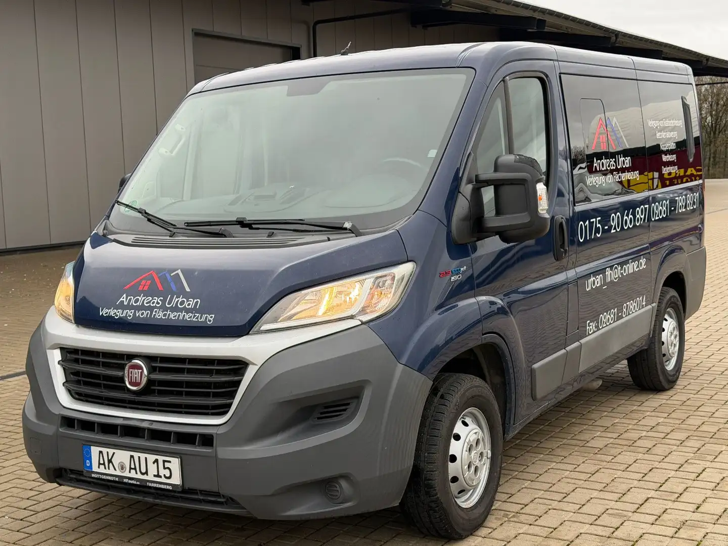 Fiat Ducato Kombi 30 150 L1H1 *9-SITZE*BT*PDC* Albastru - 1