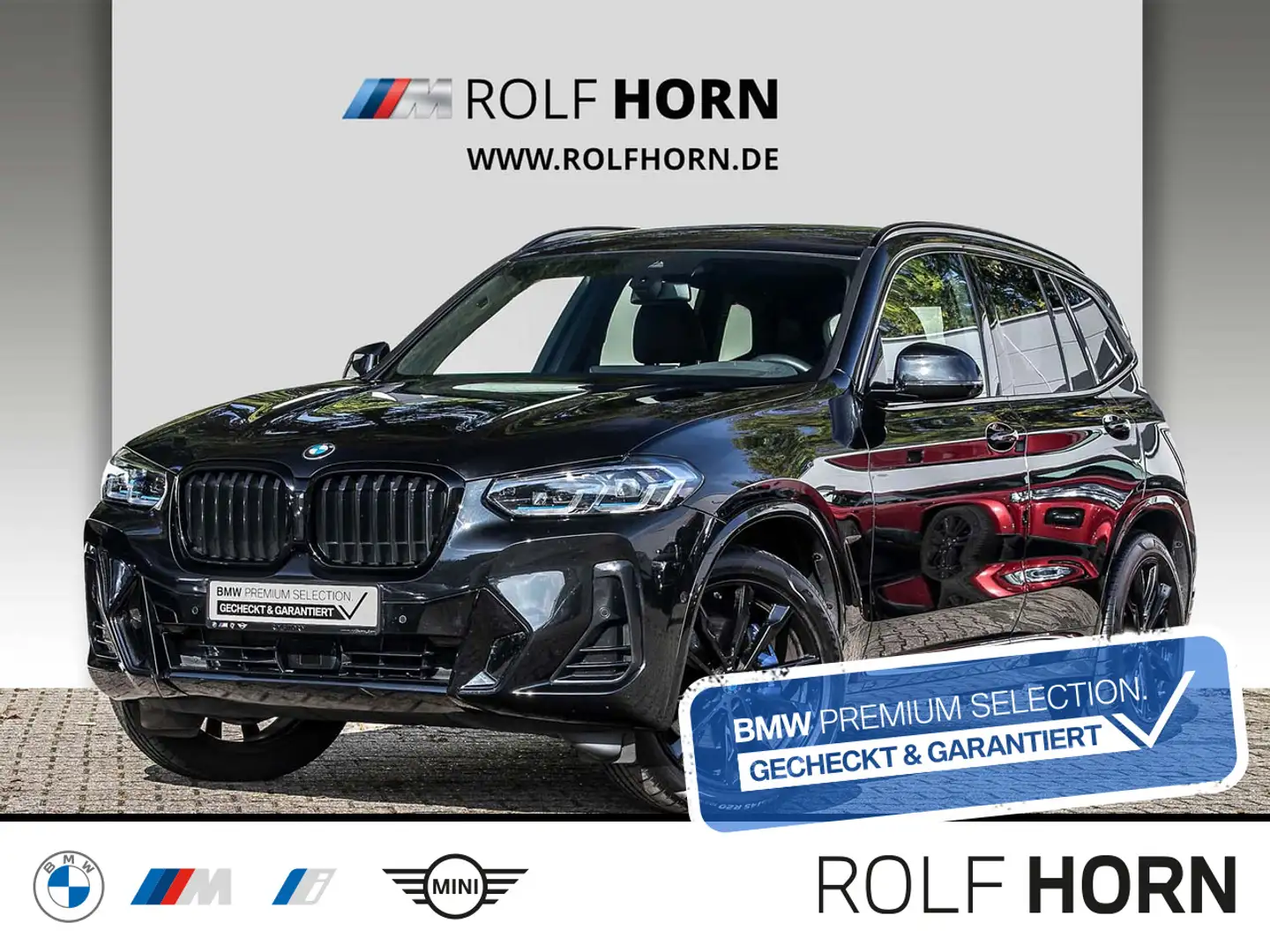 BMW X3 xDrive30i M Sportpaket HeadUp AHK Laser H/K Noir - 1