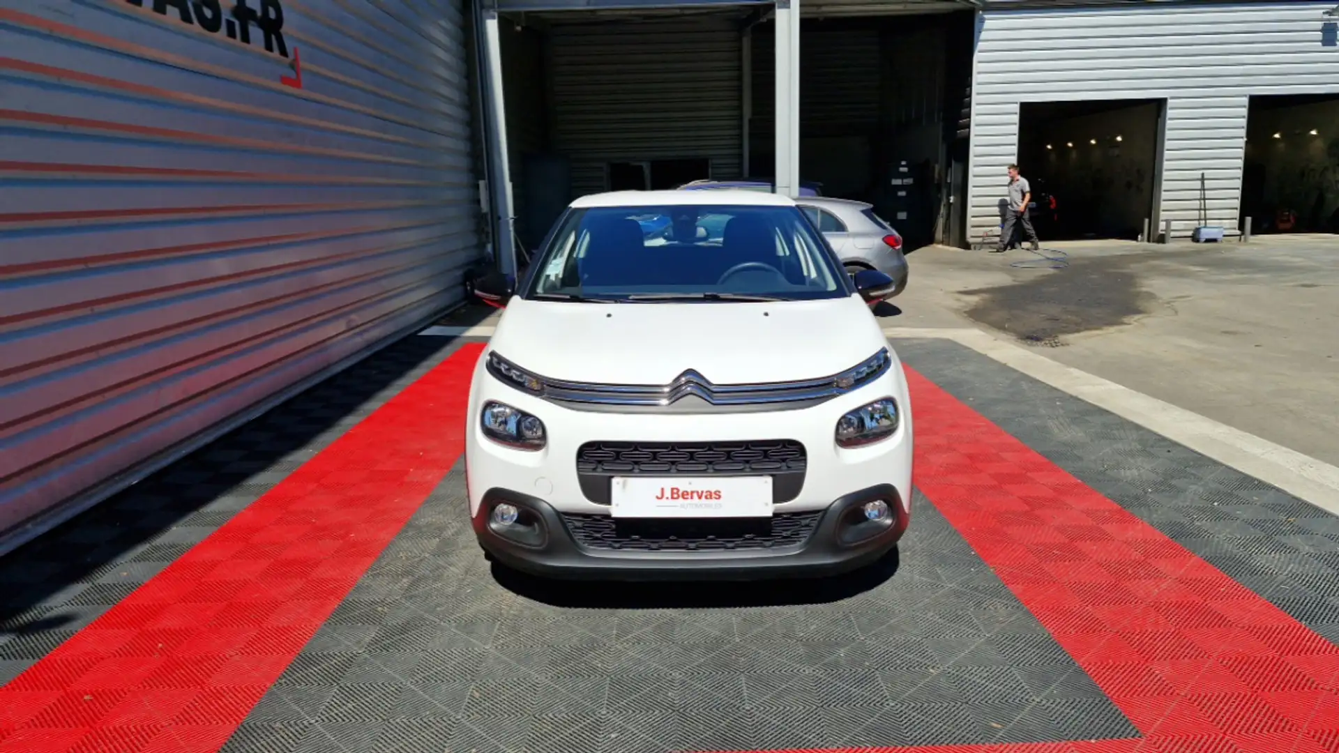Citroen C3 Société BlueHDi 100 S&amp;S BVM Feel Business R Blanc - 2