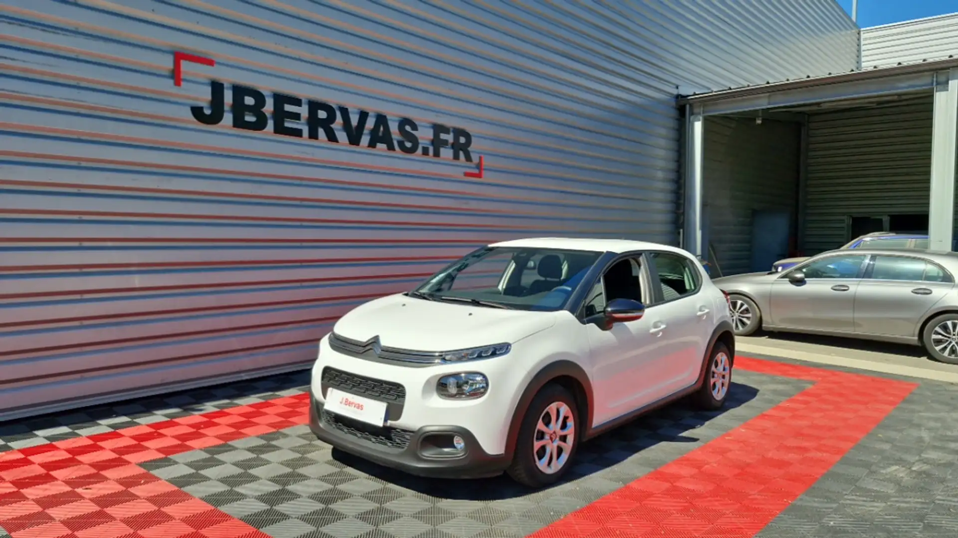 Citroen C3 Société BlueHDi 100 S&amp;S BVM Feel Business R Blanc - 1