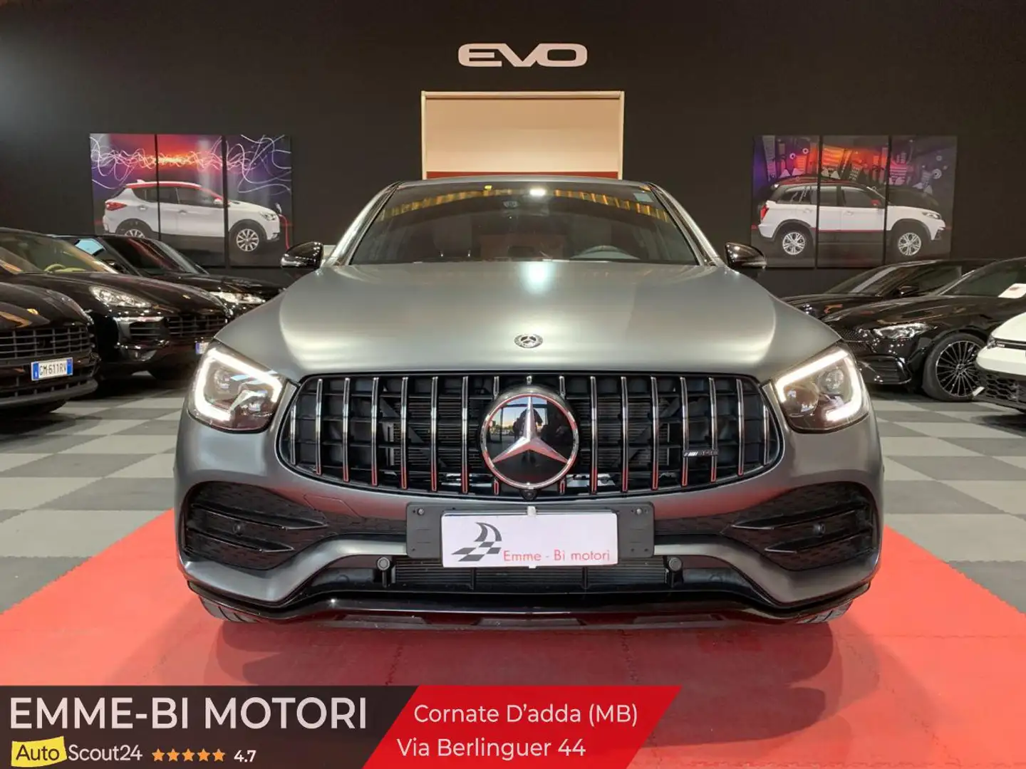 Mercedes-Benz GLC 43 AMG 4Matic AMG coupè Grijs - 2