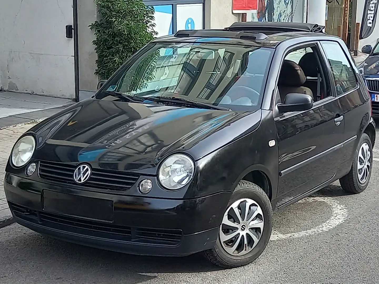 Volkswagen Lupo 1.4i Open Air  CT ET CAR PASS  OK Zwart - 1