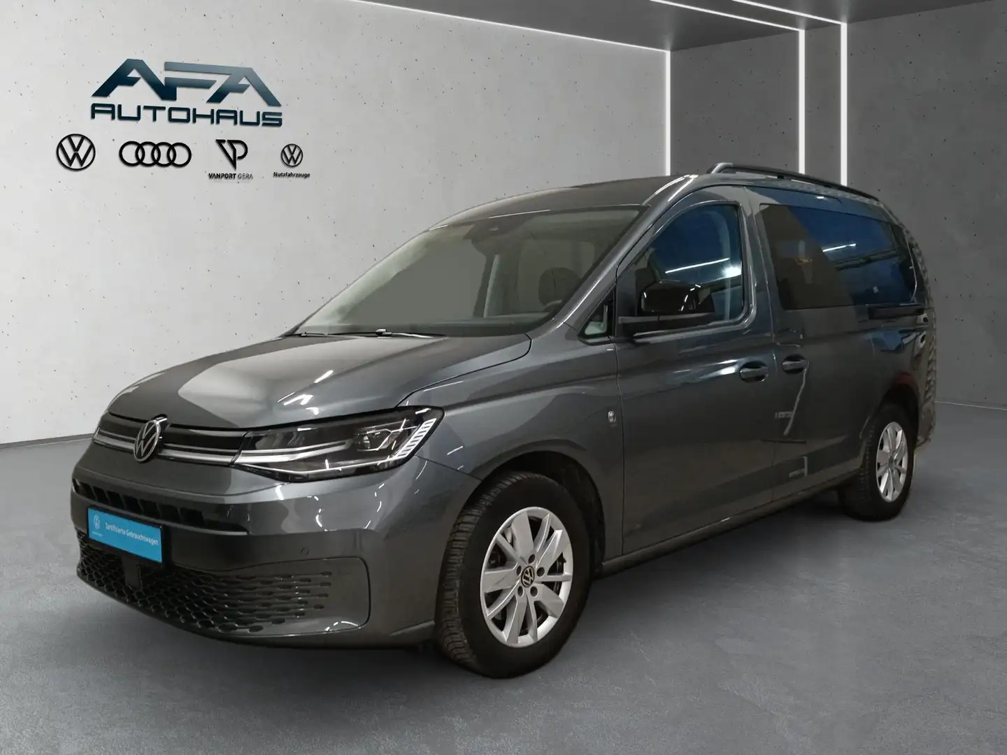 Volkswagen Caddy Maxi 2.0 TDI Life AHK*LED*ACC*Navi-Vorb. Grijs - 2