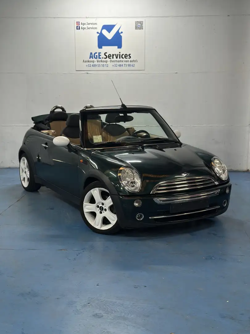 MINI Cooper C Cabrio mini cooper cabriolet cuir **garantie** Зелений - 2
