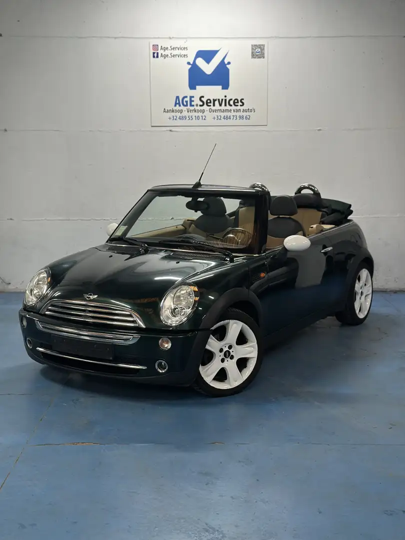 MINI Cooper C Cabrio mini cooper cabriolet cuir **garantie** Зелений - 1