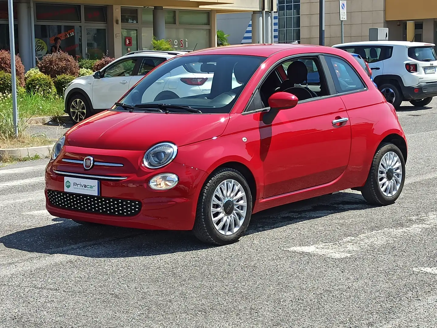 Fiat 500 1.0 hybrid Lounge 70cv NEOPATENTATI Rojo - 1
