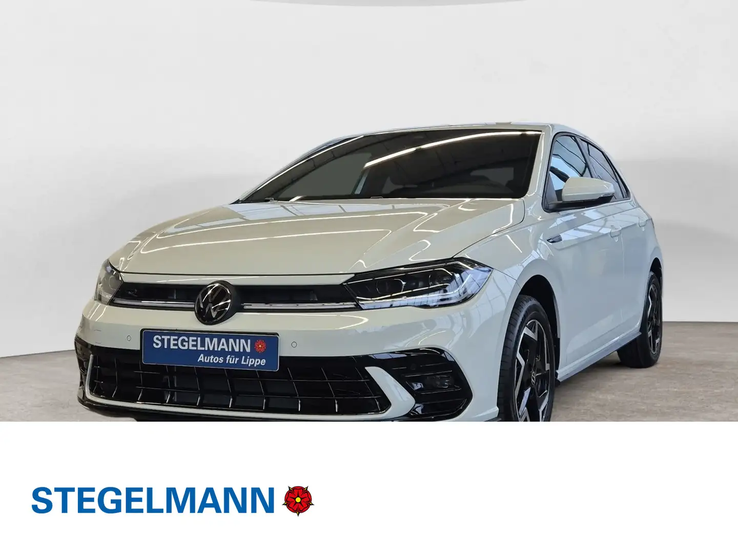 Volkswagen Polo 1,0 l TSI OPF 7-Gang DSG R-Line Blanc - 1