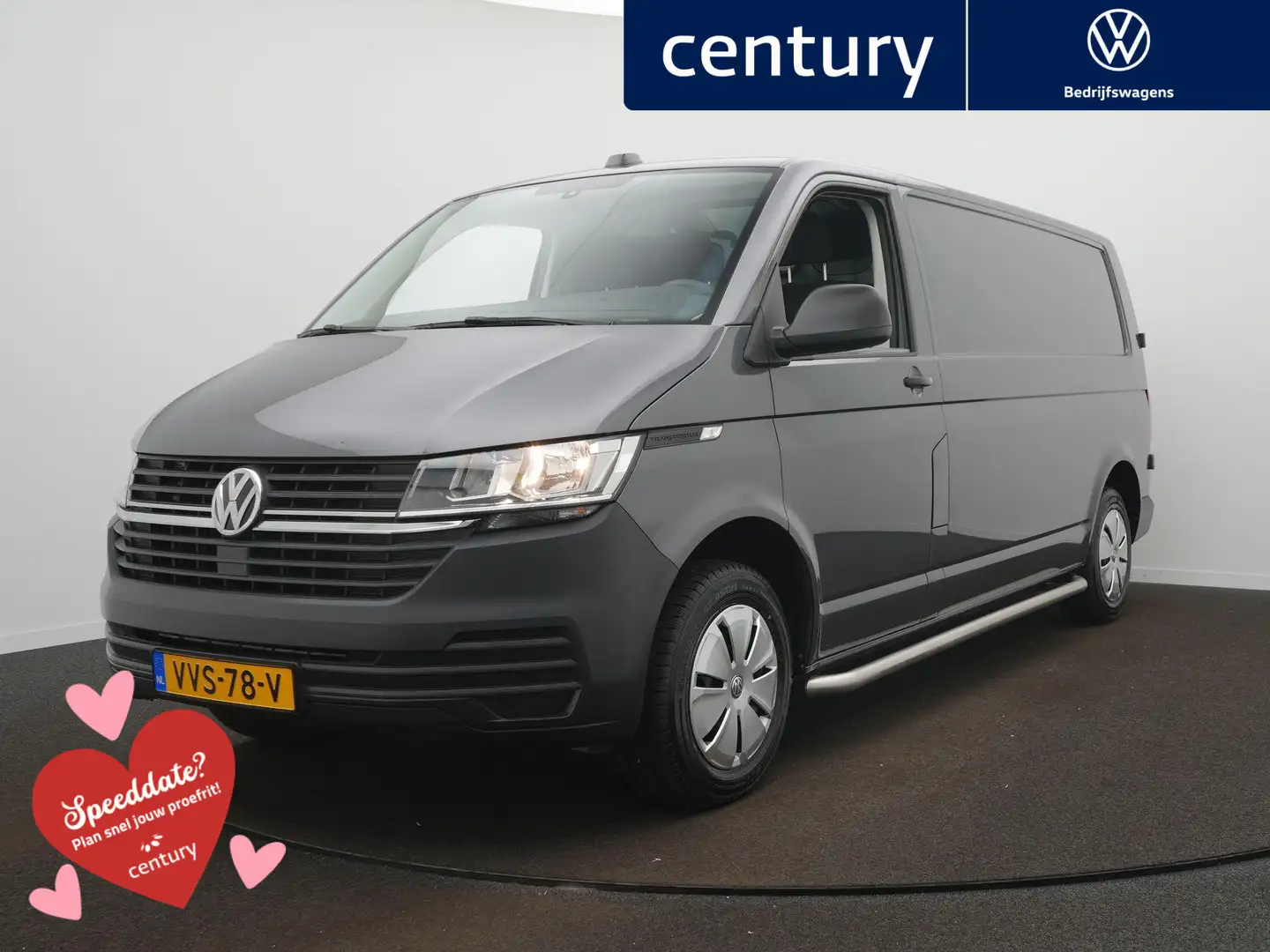 Volkswagen T6.1 Transporter 2.0 TDI L2H1 28 Bijrijdersbank - Apple Carplay/And Gris - 1