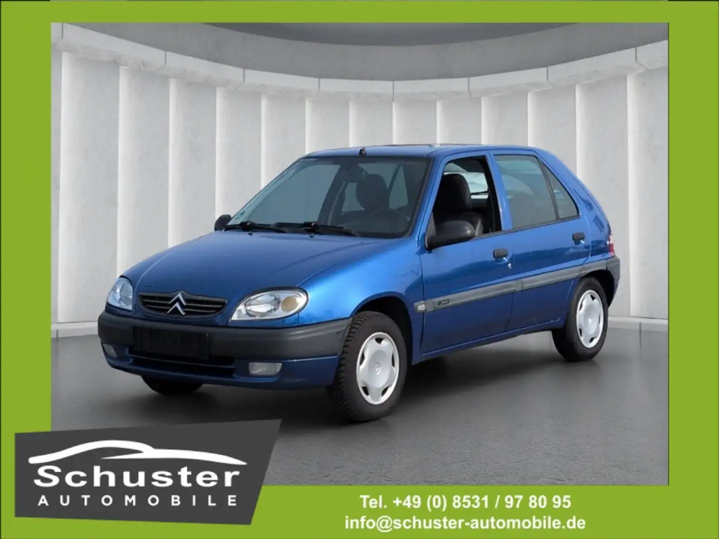 Citroen SAXO SX 1.4*Automatik Nebelscheinw Seitenairbag Azul - 1