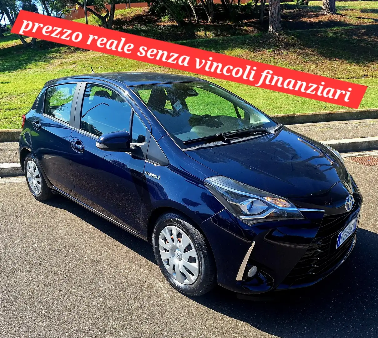 Toyota Yaris Yaris 1.5h PREZZO REALE SENZA VINCOLI FINANZIARI Blu/Azzurro - 1