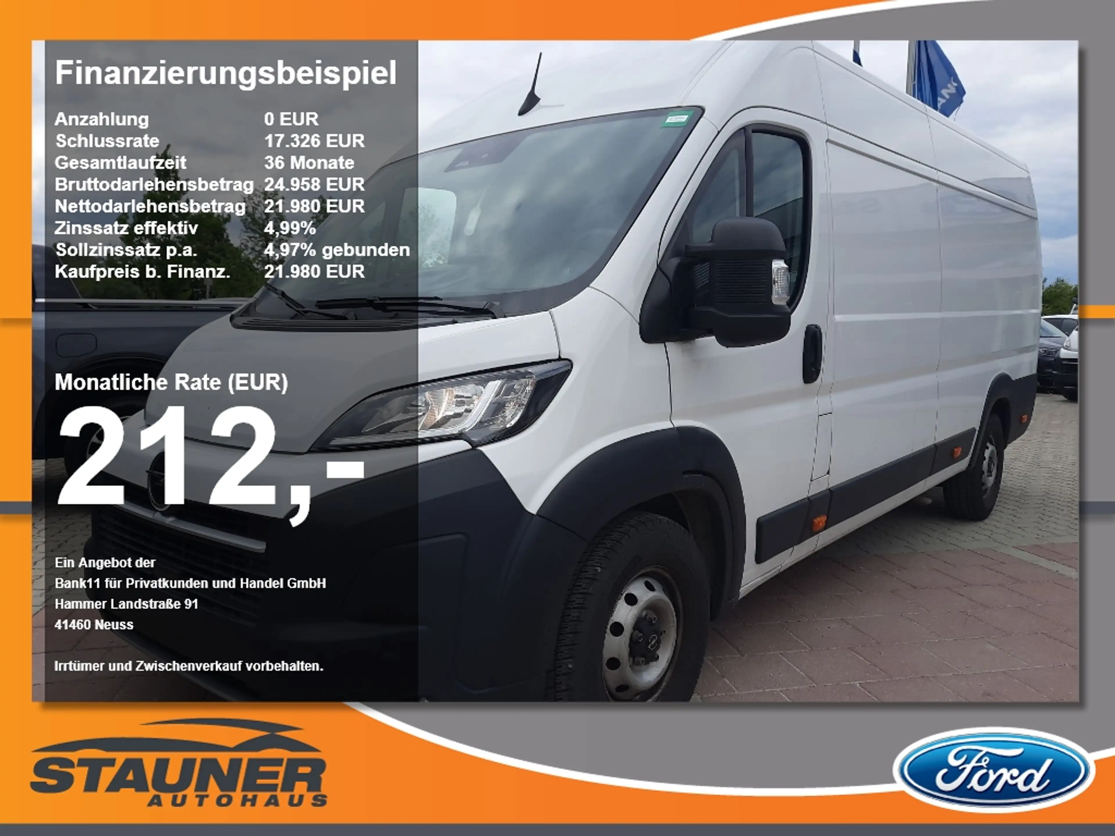 Opel Movano Kasten L4H2 3.5t (verstärkt) BlueHDI 35 180