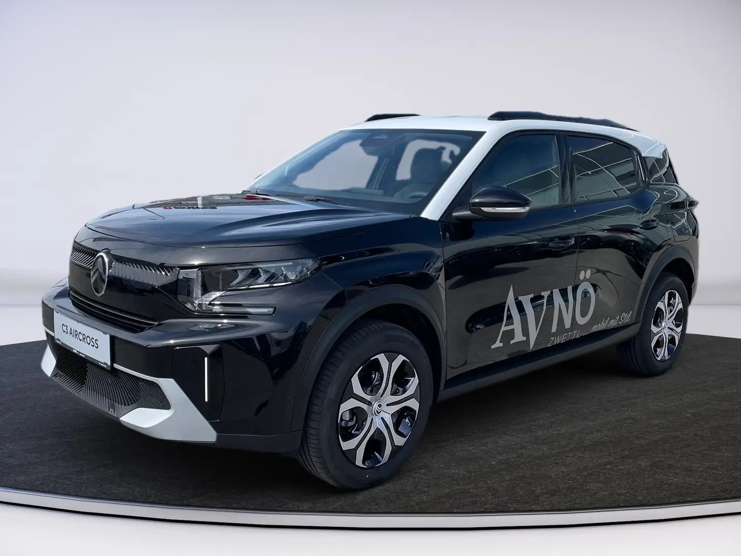 Citroen C3 Aircross Turbo 100 SS 6-Gang-Manuell Plus Schwarz - 2