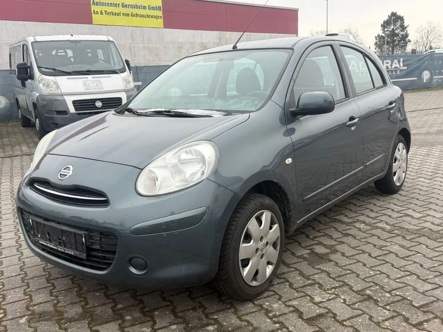 Nissan Micra 1.2 Facelift Klimaaut.-Euro5-2.Hand Grau - 1