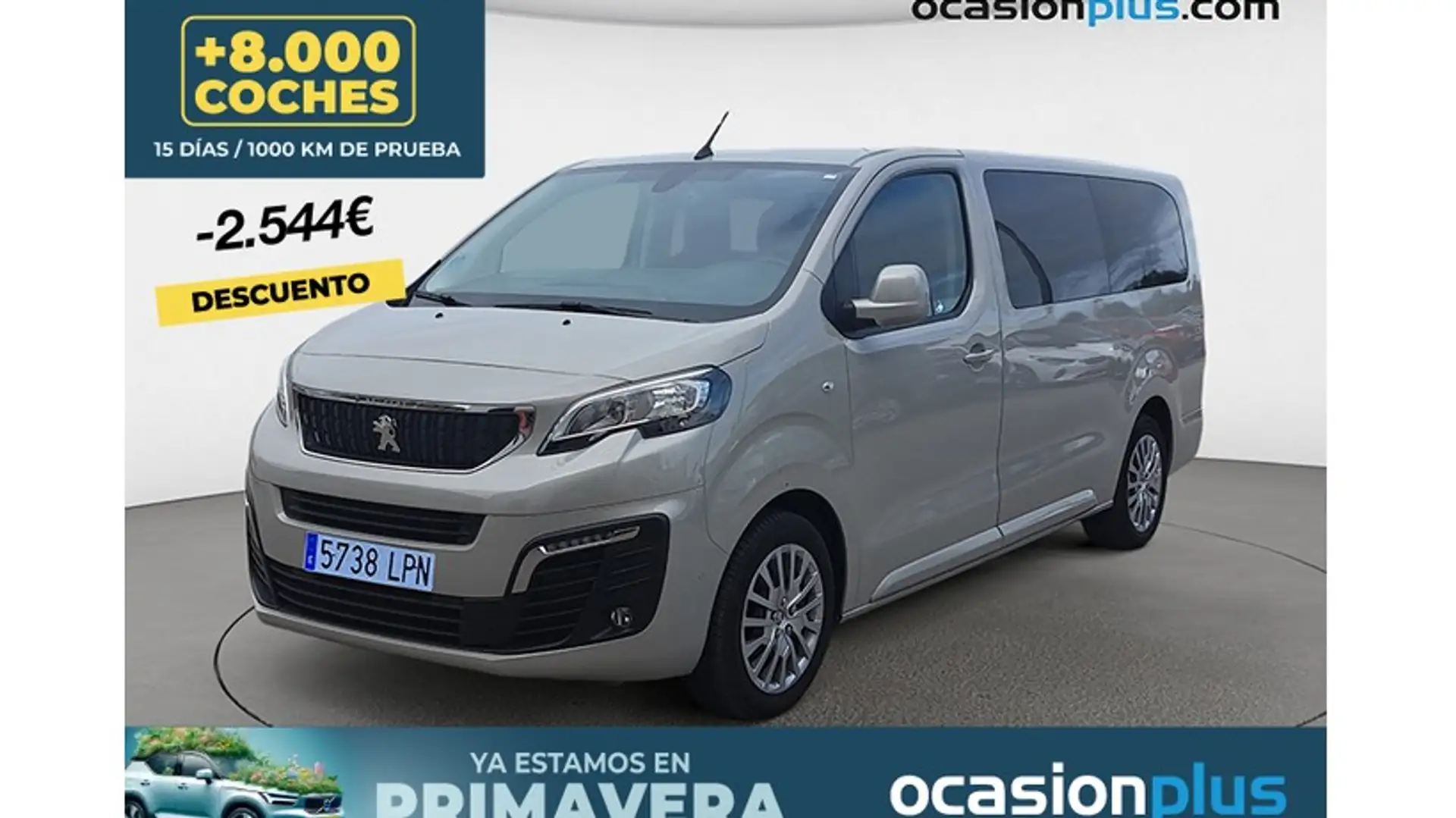 Peugeot Traveller 1.5BlueHDI Business Long 120 Beżowy - 1