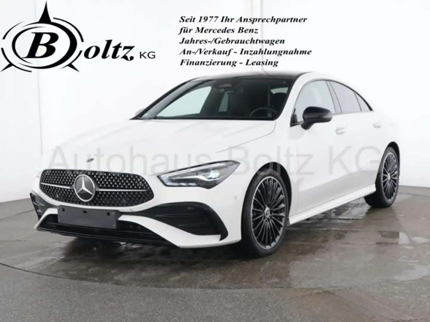 Mercedes-Benz CLA 200 AMG Adv. ENp 55000 Pano Night KGo 19Z Weiß - 1
