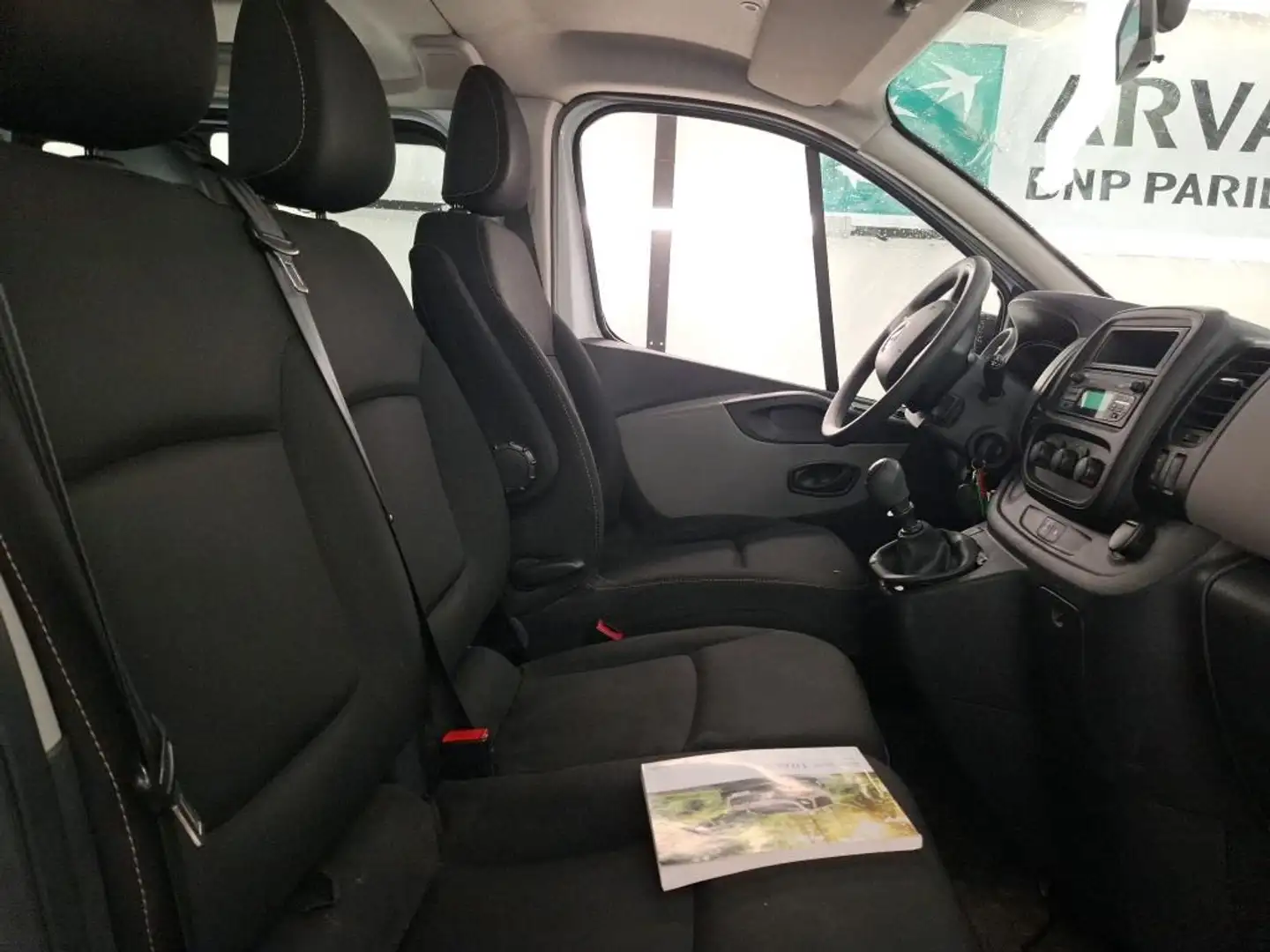 Renault Trafic Combi L1 dCi ,1ere main , carnet, 68 000 km ,9 pla Blanc - 2