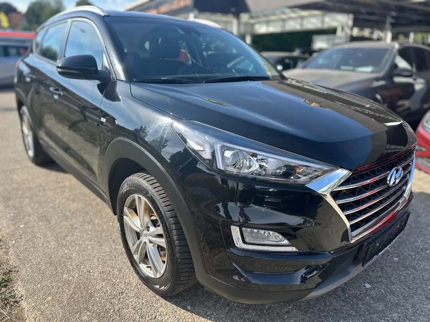 Hyundai TUCSON 1.6 CRDi 1. HAND*GARANTIE*KAMERA Negro - 2