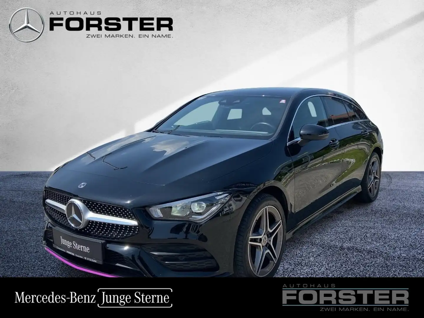 Mercedes-Benz CLA 250 e ShootingBrake Navi LED RFK MBUX Schwarz - 1