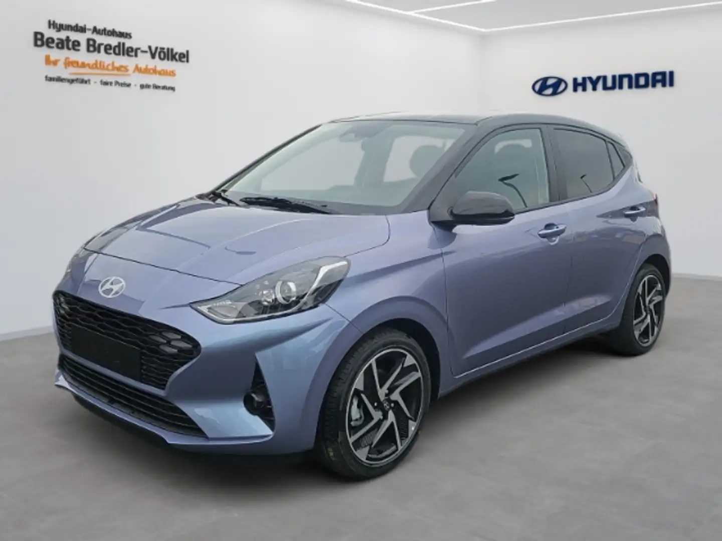 Hyundai i10 Prime 1.2 NAVI Rückfahrkamera Dachlackierung Bleu - 1