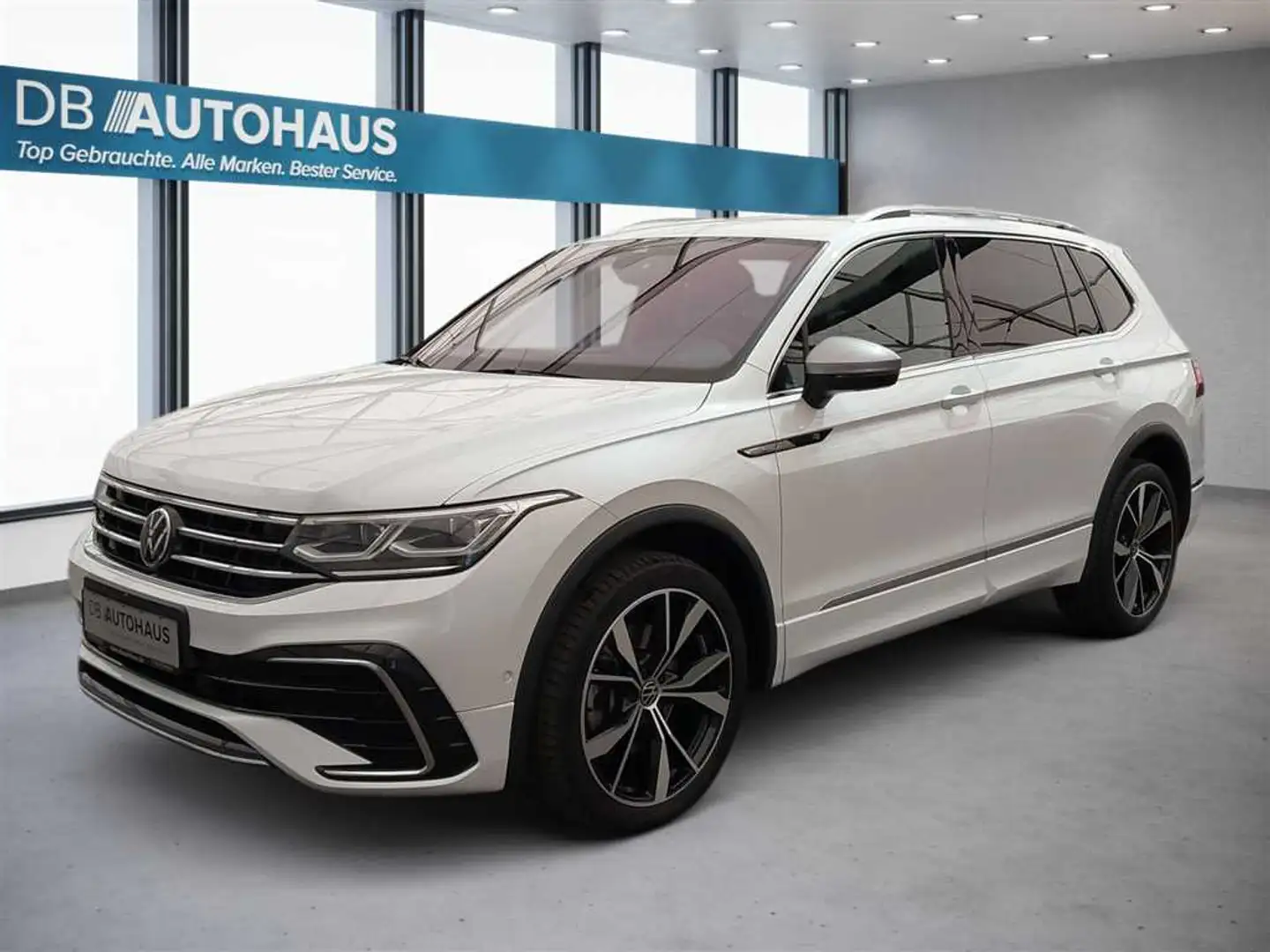 Volkswagen Tiguan Allspace R-Line 2.0 TSI DSG 4MOTION Weiß - 1