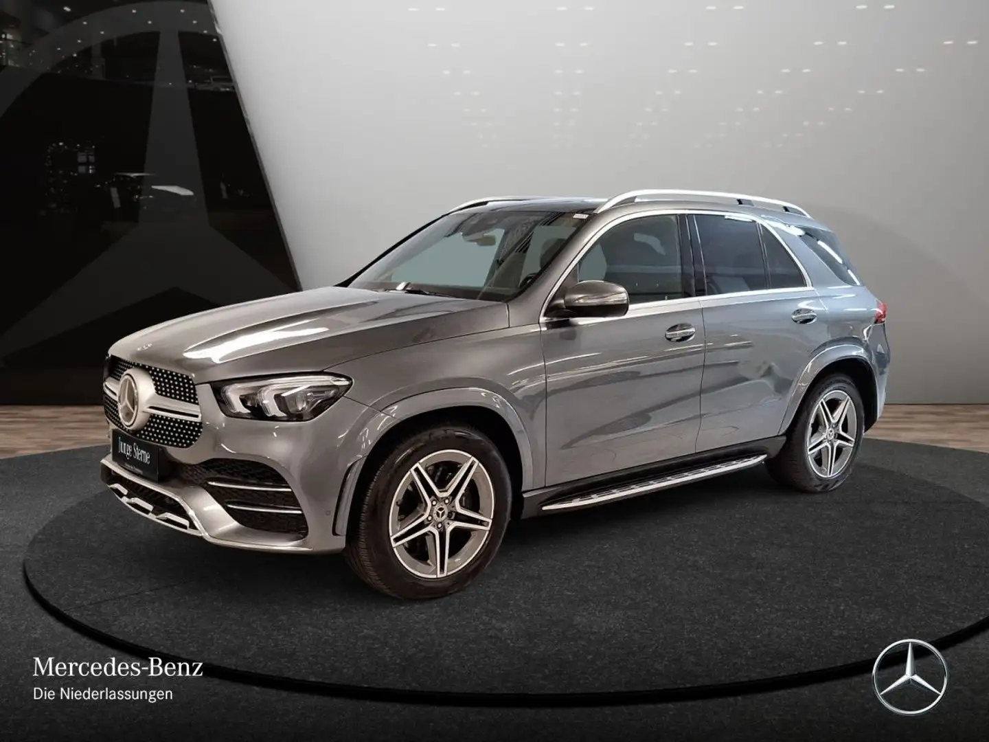 Mercedes-Benz GLE 350 d 4M AMG+PANO+360+AHK+MULTIBEAM+FAHRASS+9G Grau - 2