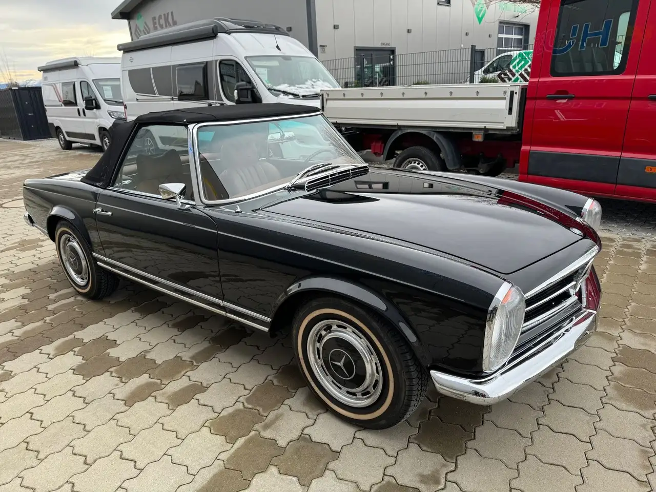 Mercedes-Benz 280 SL Cabriolet Pagode Arthur Bechtel mit Klima, foto 9