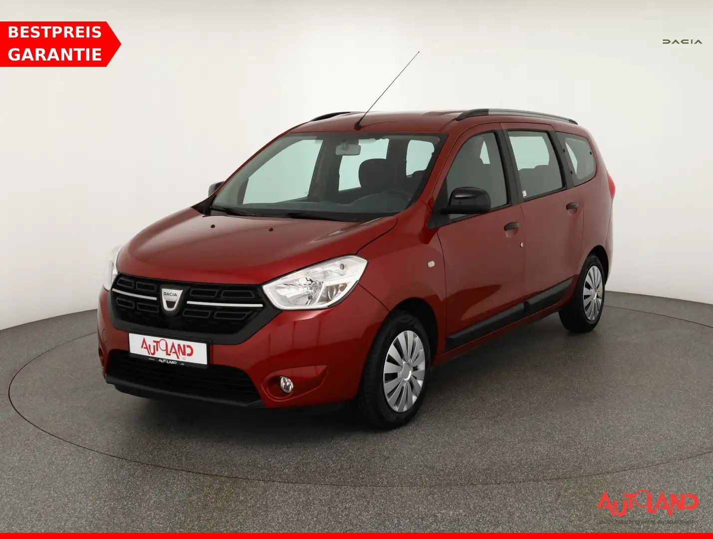 Dacia Lodgy 1.3 TCe 130 Comfort 7-Sitzer Tempo 1.Hand Rouge - 1