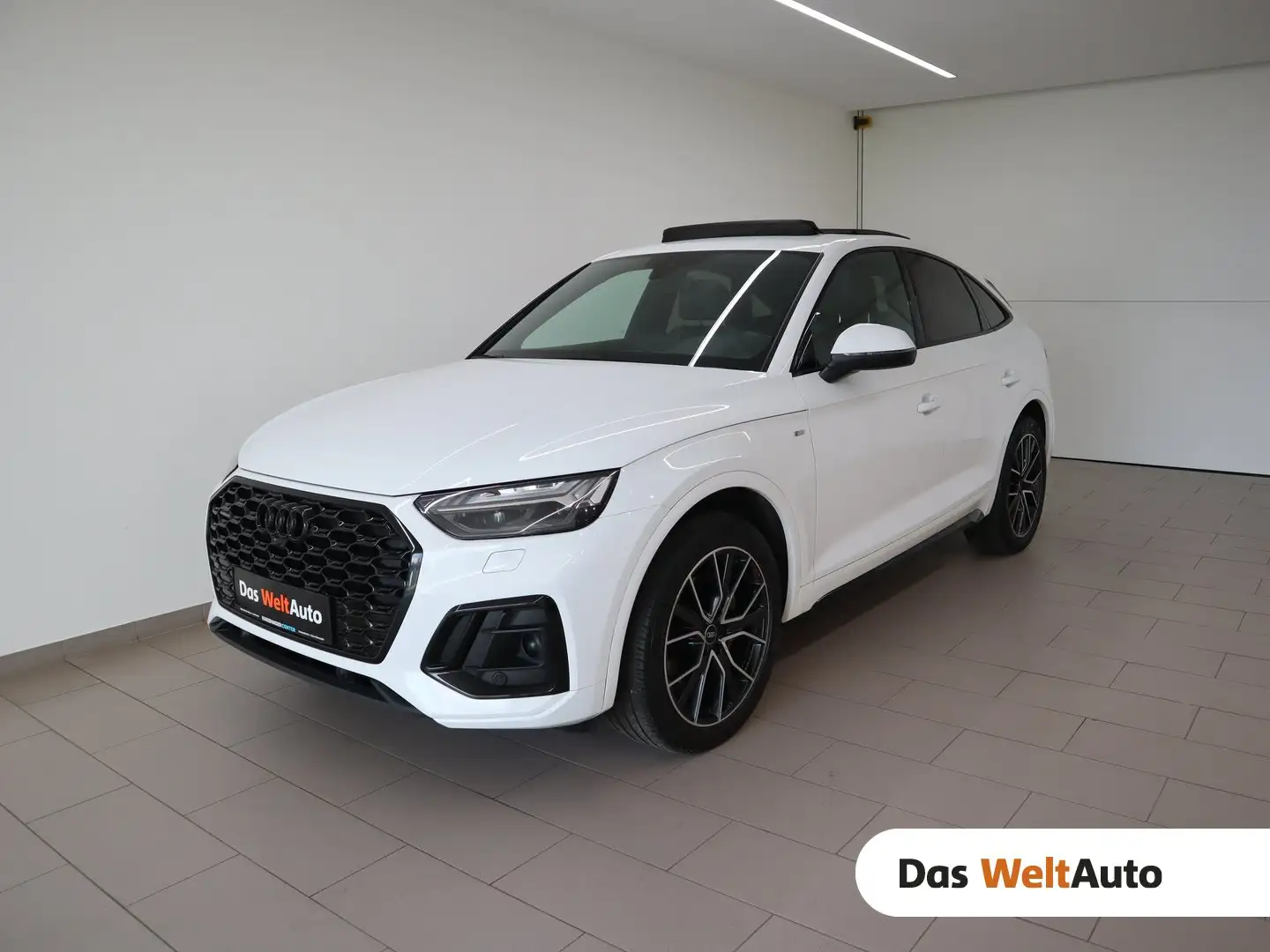 Audi Q5 40 TDI quattro S line Weiß - 1