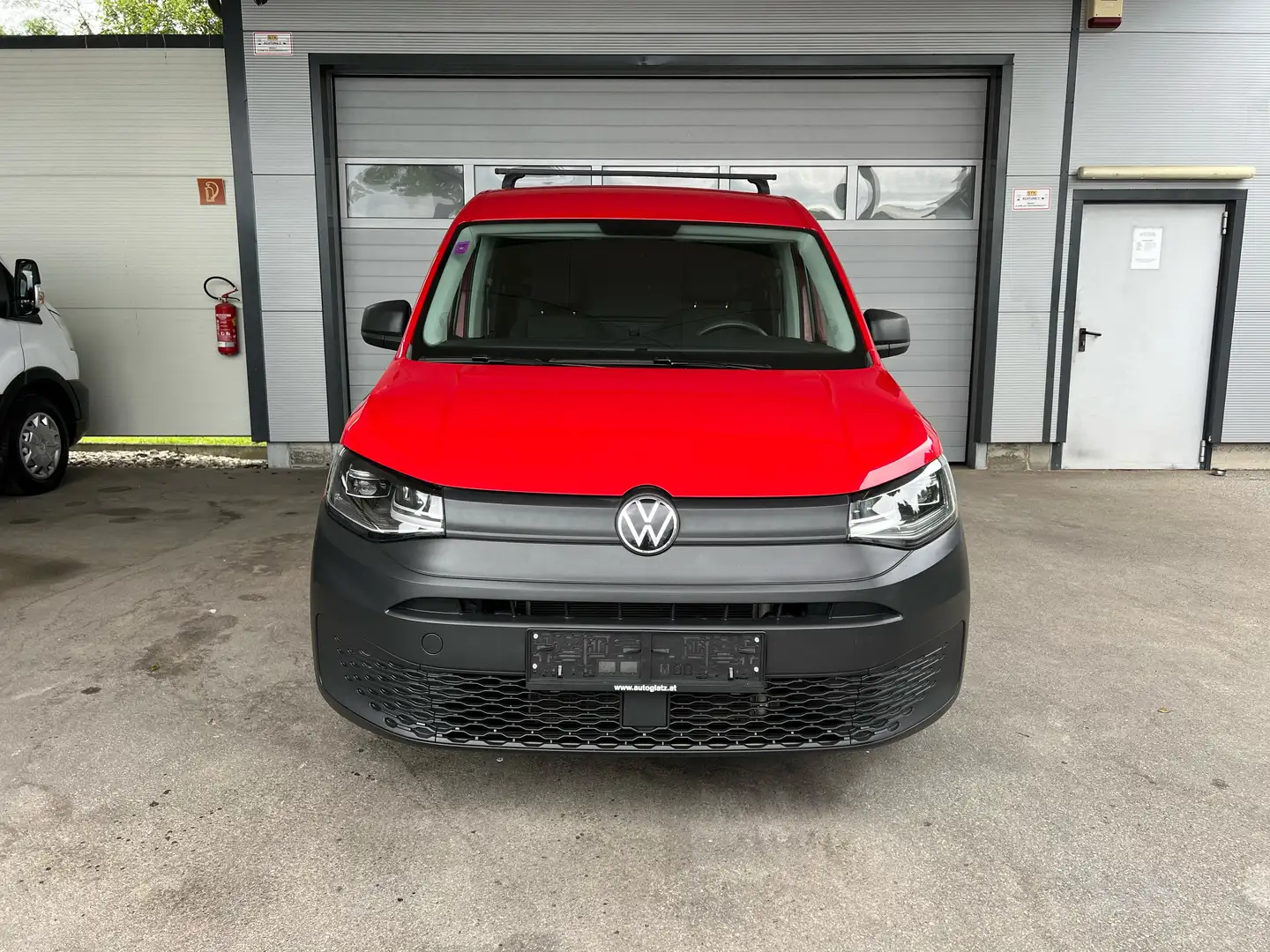 Volkswagen Caddy CargoMaxi 2,0TDI LED/AHV/KLIMA/DACHTRÄGERSYSTEM Rot - 1
