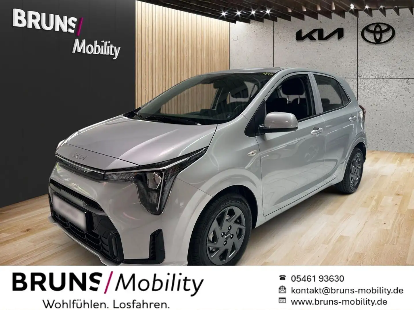Kia Picanto Vision 1.0 Automatik Silber - 1
