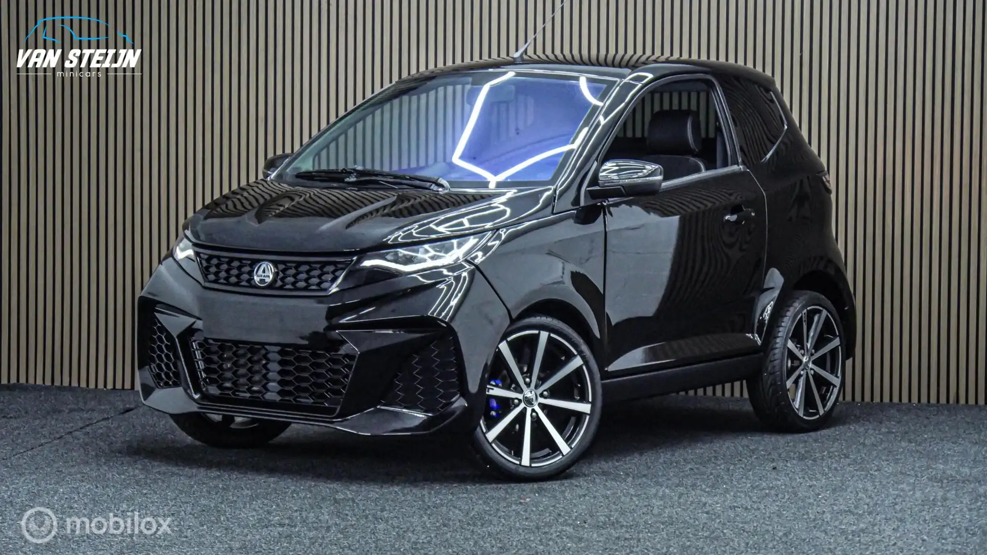 Aixam City Brommobiel GTO Zwart | Nieuw | Sportief | 436km Schwarz - 2