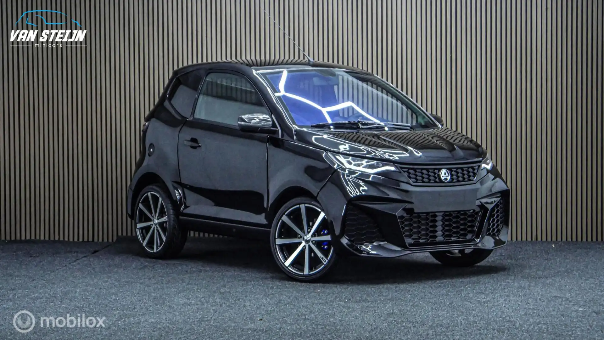 Aixam City Brommobiel GTO Zwart | Nieuw | Sportief | 436km Schwarz - 1