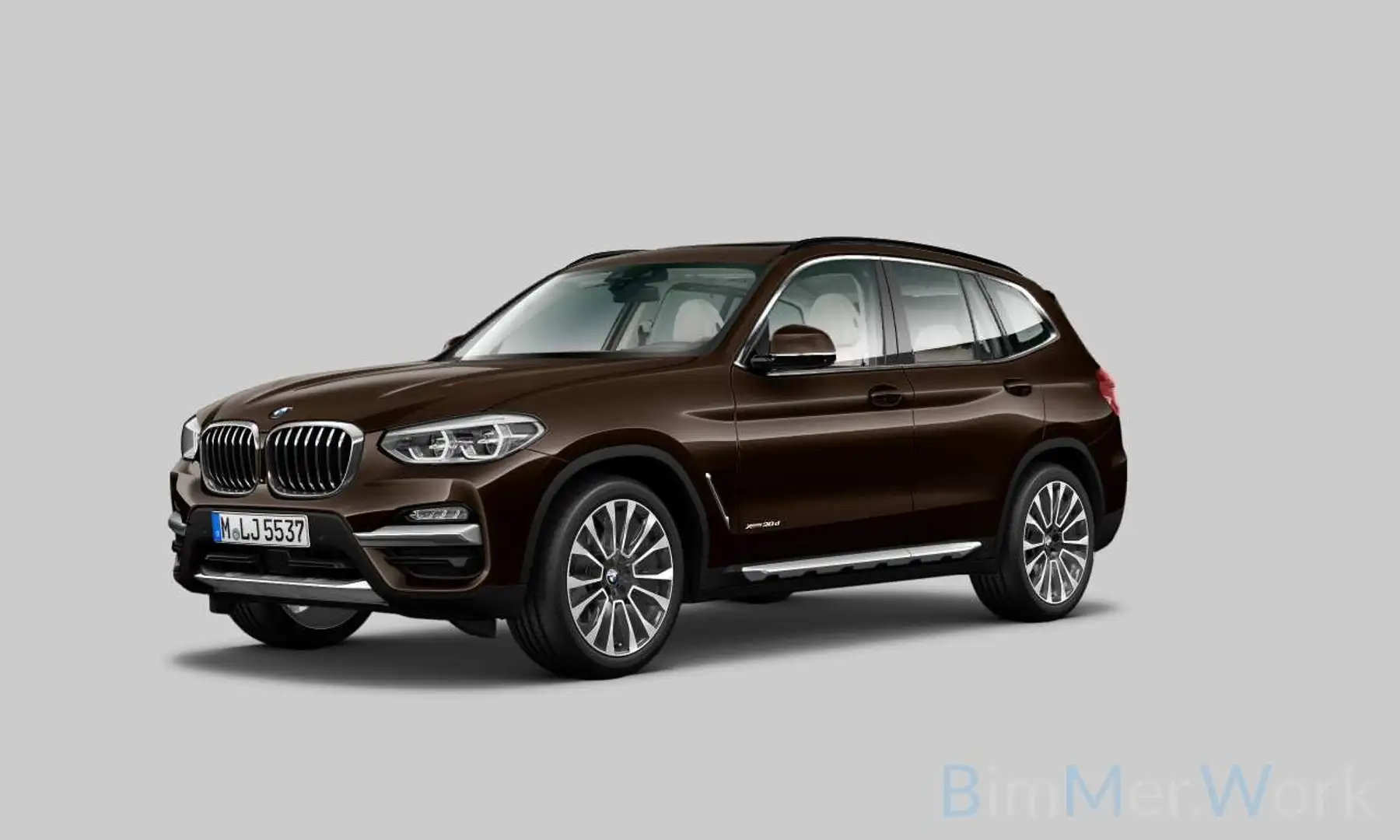 BMW X3 xDrive 30d (G01) Luxury Pano HUD AHK 360 20" Braun - 1