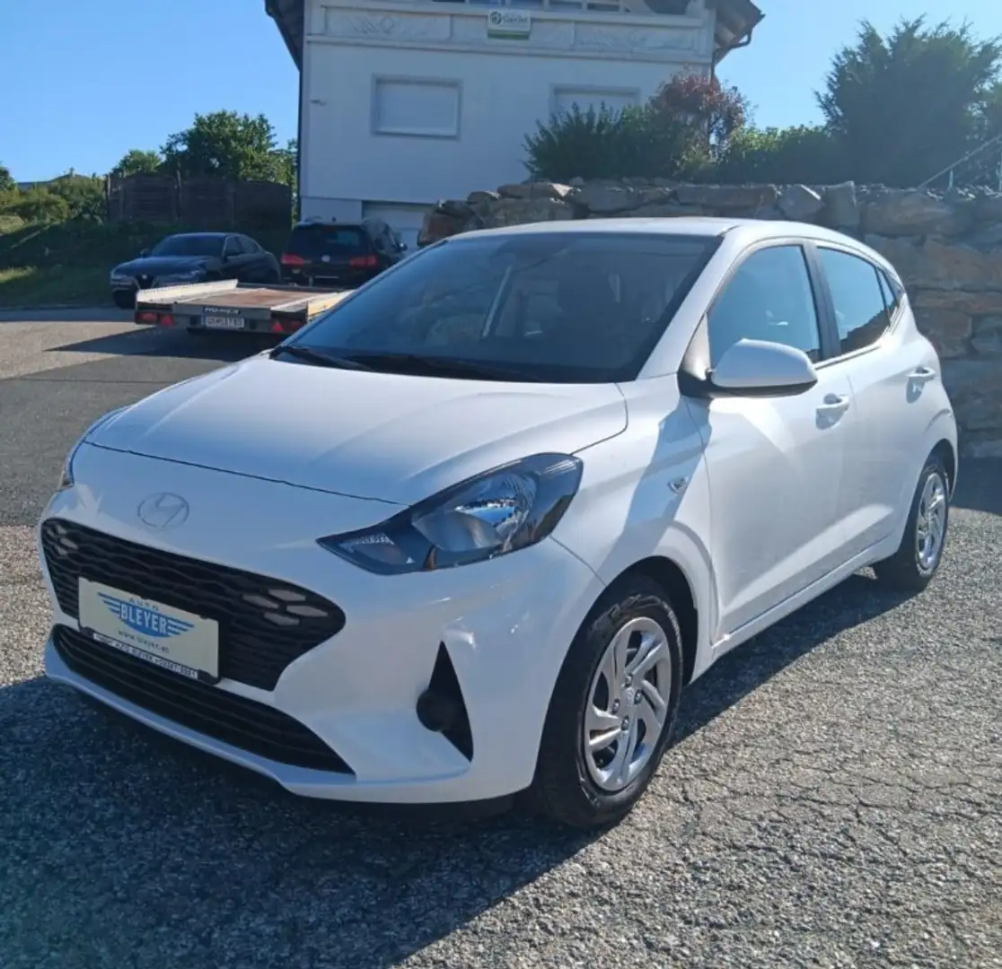 Hyundai i10 GO 1,0 MT a5bg1 Blanco - 1