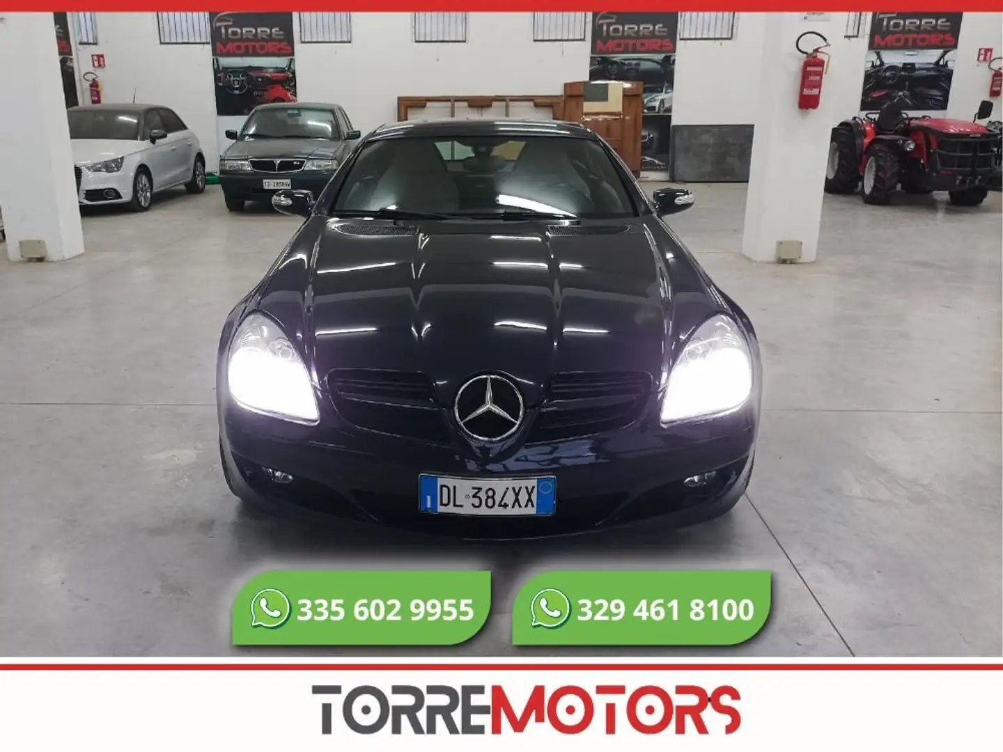 Mercedes-Benz SLK 200 SLK Roadster - R171 k Kék - 1