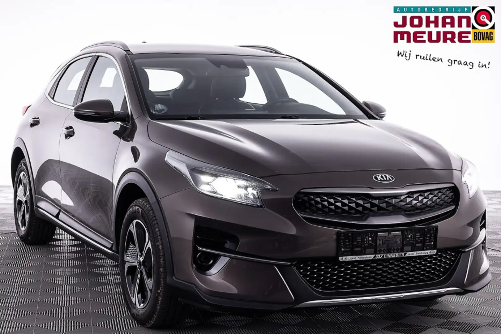 Kia XCeed 1.6 GDi PHEV Automaat | Half LEDER | Full led Marrón - 1
