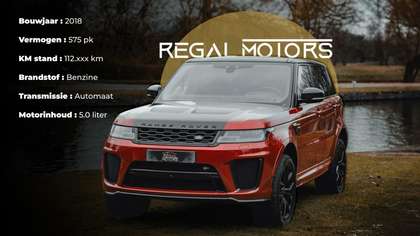 Land Rover Range Rover Sport 5.0 V8 SC SVR