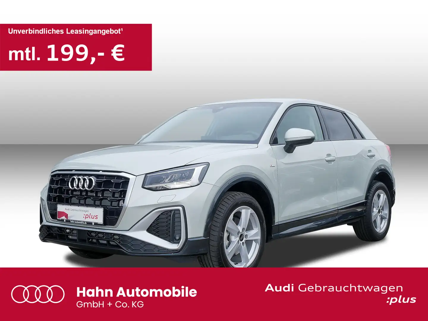 Audi Q2 35 TFSI S-tronic S line AHK Virtual Sitzh LED Argent - 1