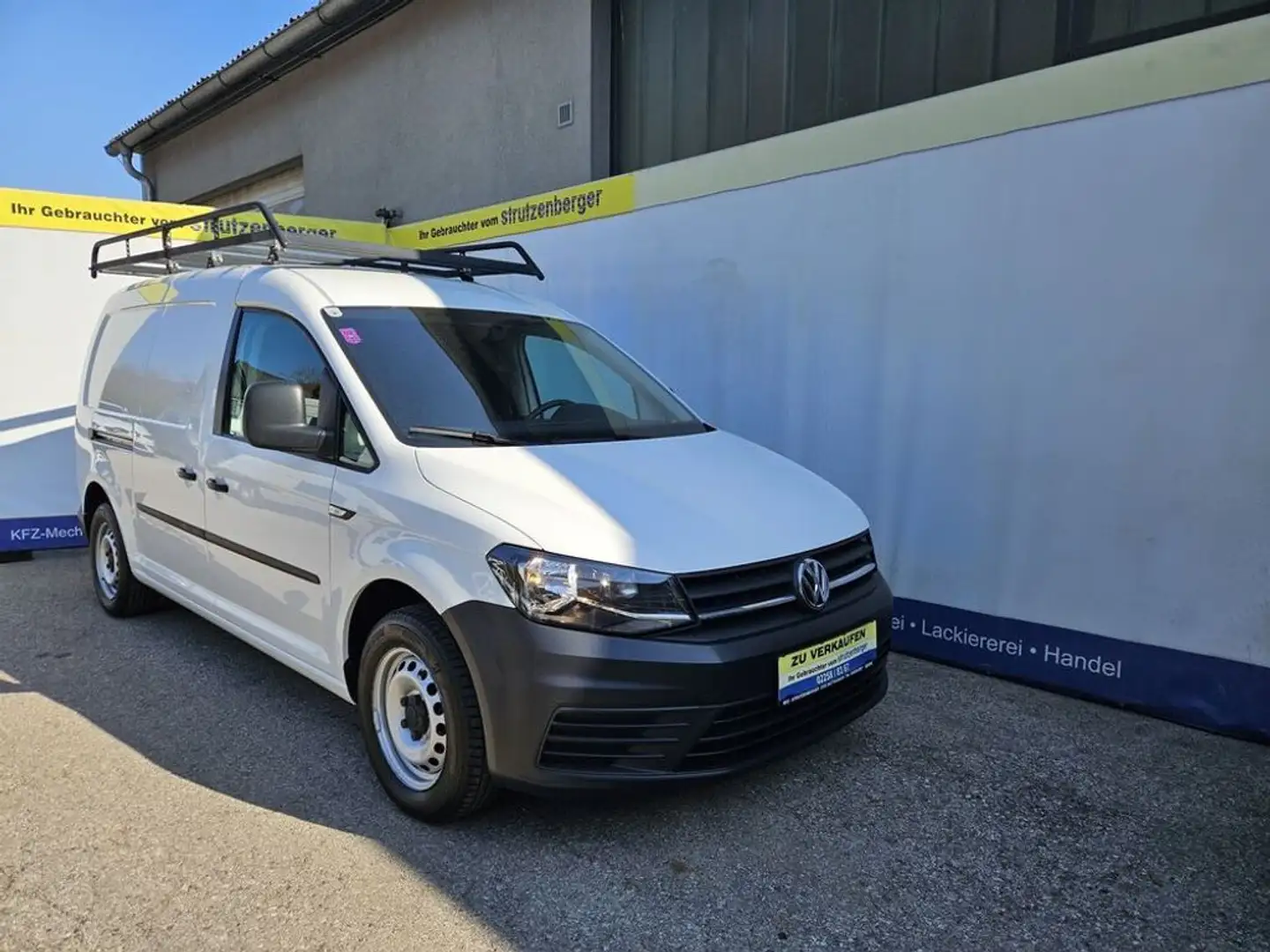 Volkswagen Caddy Maxi Kasten 2,0 TDI PDC Weiß - 2