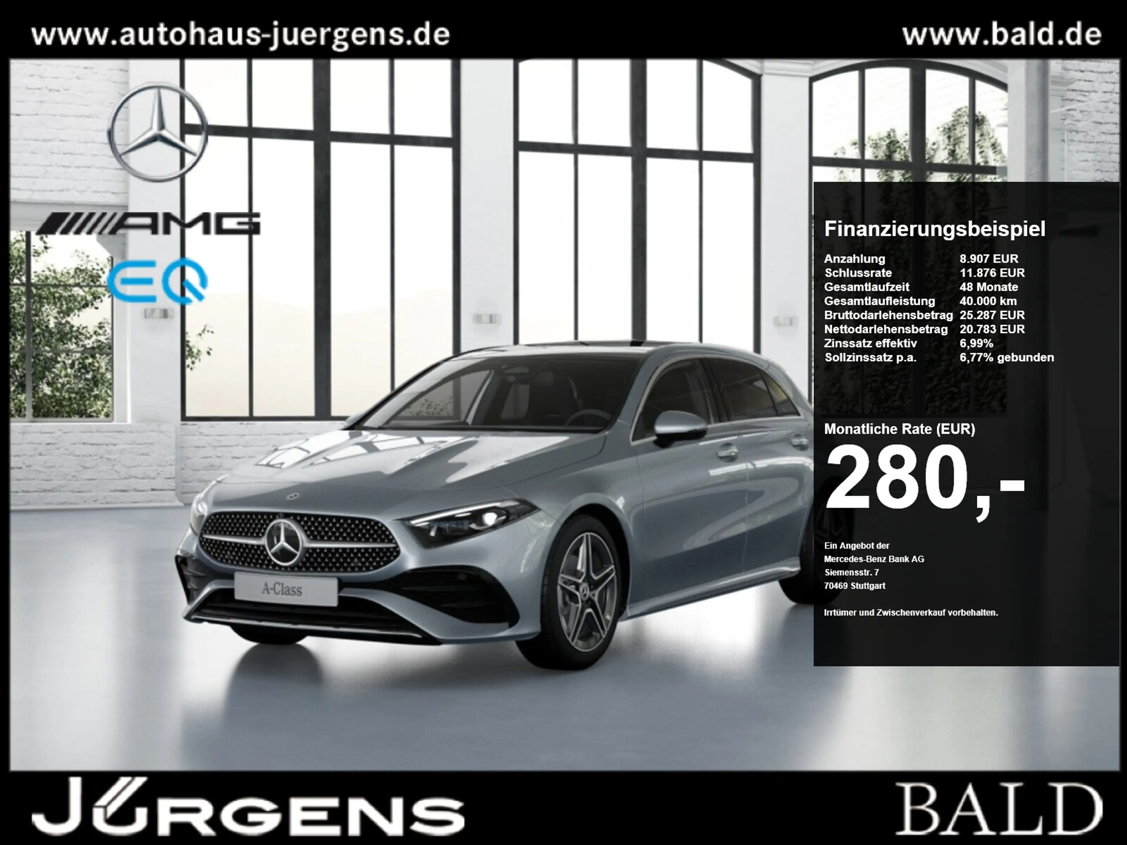 Mercedes-Benz A 180 AMG-Sport/Edition/MLB/Pano/Fahrassist/18'