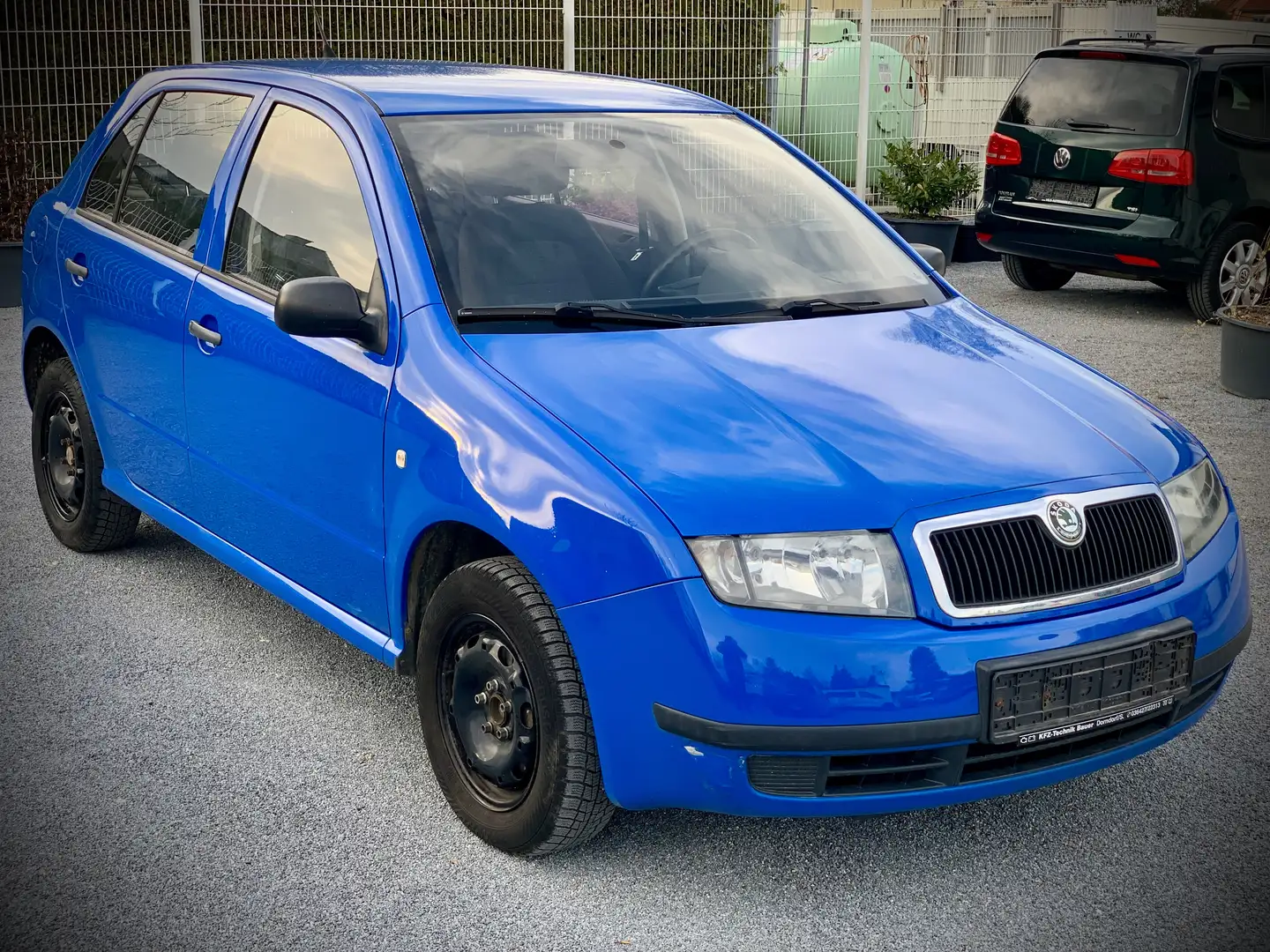 Skoda Fabia Exact~KLIMA~2 HAND~ZAHNR. NEU~BREMSE NEU~HU NEU Blue - 1